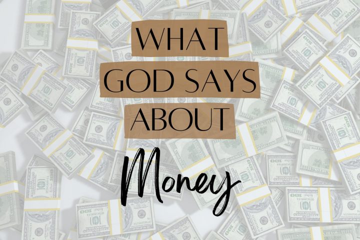 What God says about Money